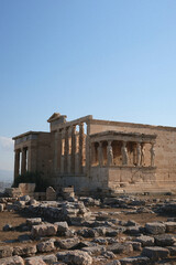 old architecture in Athens Greece 