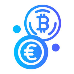 transaction gradient icon