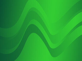 Background with abstract green wave pattern. Abstract green gradient wavy background. suitable for banners, web, presentations, brochures, etc.