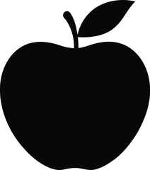 vector illustration of an apple