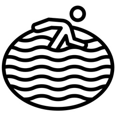 Swimming Icon
