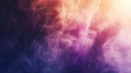 Naklejka premium Colorful Explosion of Festival Powder Dust