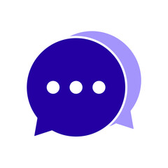 Icon a live chat, isolated against a clean background.