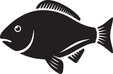  fish simple icon. Vector ICON all icon Viktor