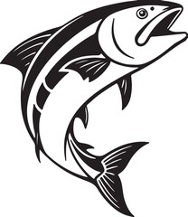  fish simple icon. Vector ICON all icon Viktor