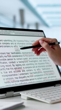 Script Proofread And Sentence Grammar Spell Check