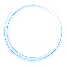 Blue Glowing Circle