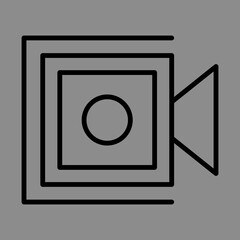 Camera Crew Icon Design