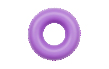 round purple pool float png. purple pool float inflatable top view flat lay isolated. inflatable float for summertime activities and fun png. purple pool float png