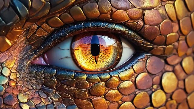 Eye of a dragon.