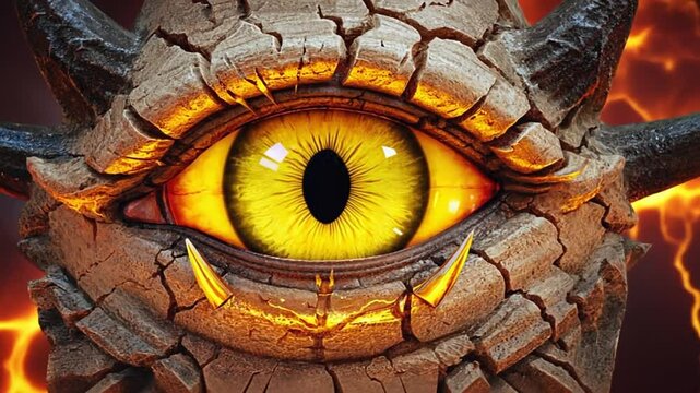 Eye of a dragon.