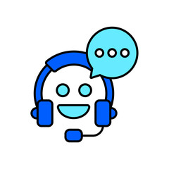 Icon a support, isolated against a clean background.