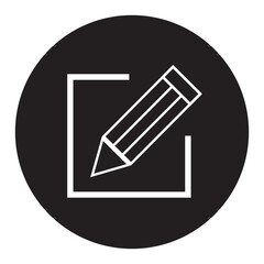 Edit icon set. edit document icon. edit text icon. pencil. sign up