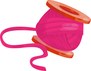 Spool on Pink Thread