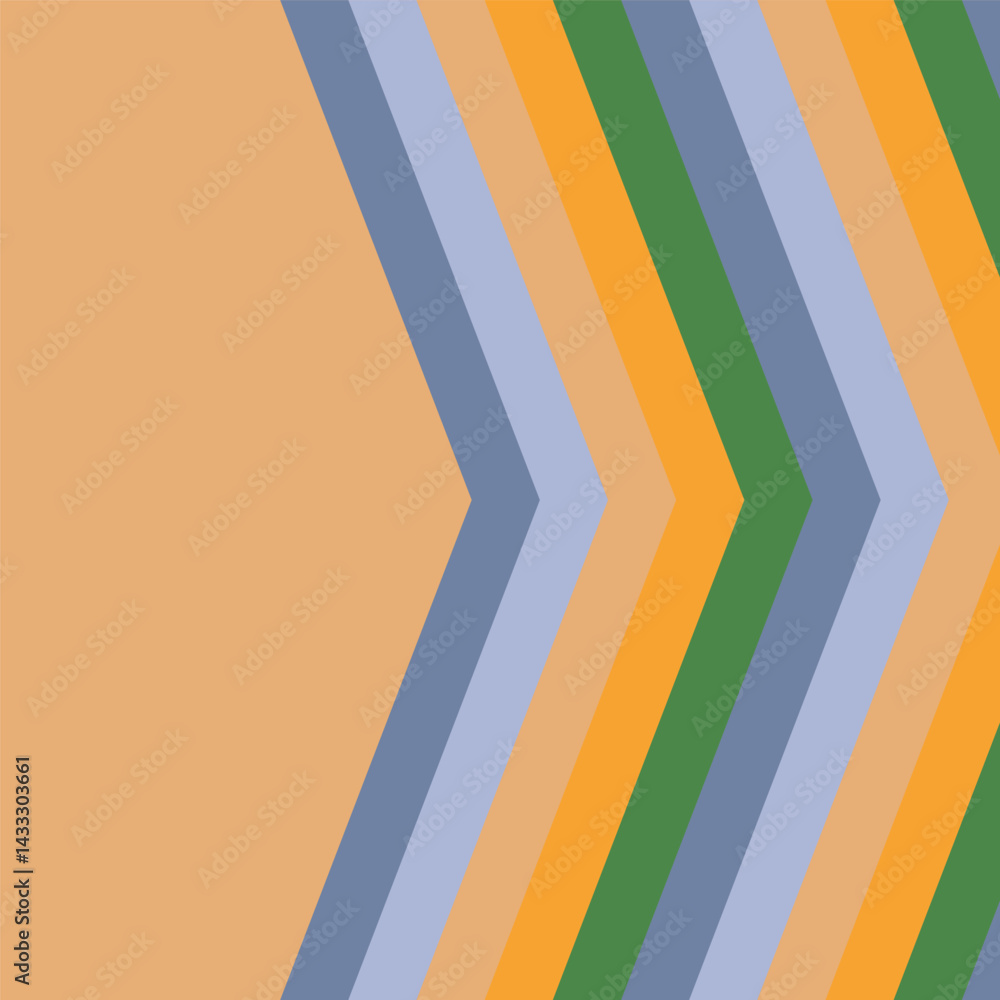 Poster geometric pattern background, abstract seamless background with retro color