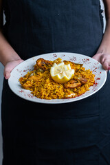 paella de arroz