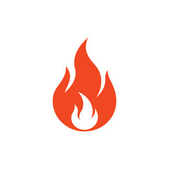 vector fire flame icon