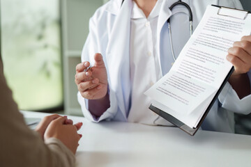 Consultations with a general practitioner discussing health issues