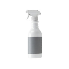 Fototapeta premium whiteboard cleaning spray bottle with a gray label (no text)