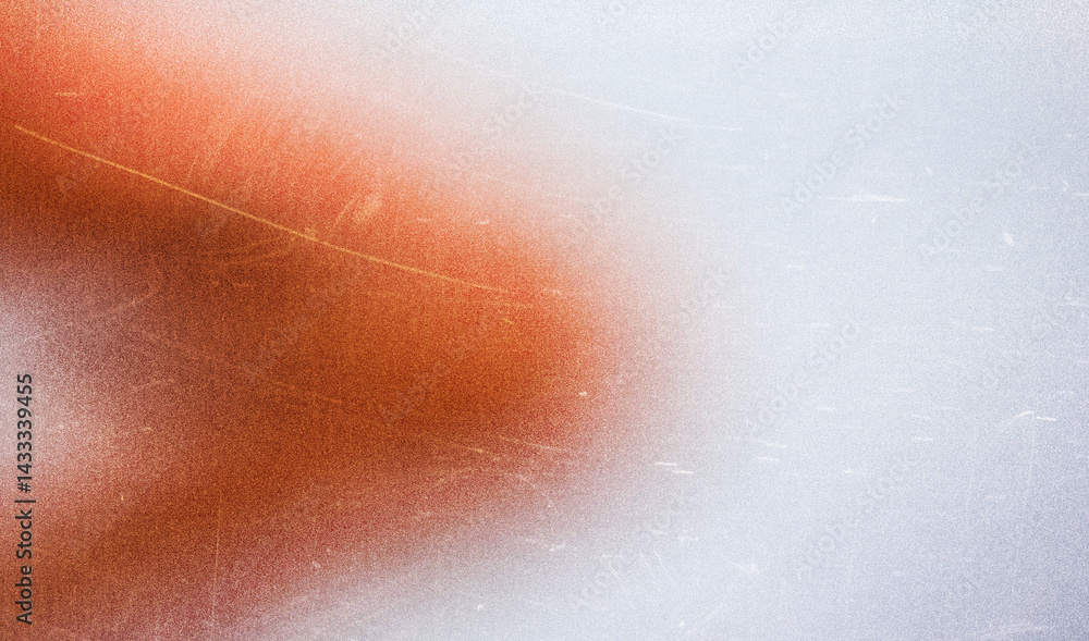 Aufkleber bright brown and white texture glowing noise texture. abstract gradient blurred colorful with grain 