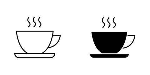 Cup of coffee icon vector illustration for web, ui designs