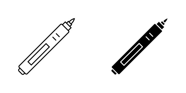 Marker icon vector illustration for web, ui designs