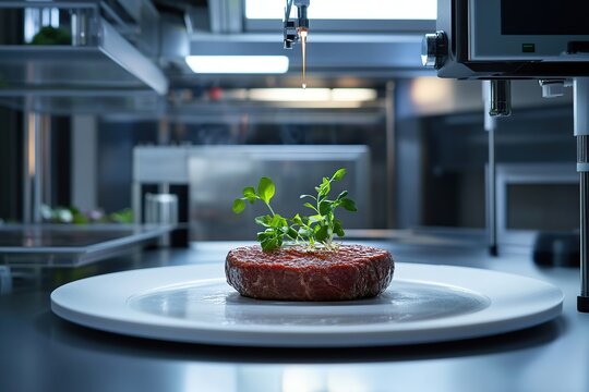 Innovative food lab developing future cuisine with precision cooking techniques