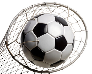 soccer ball on white background