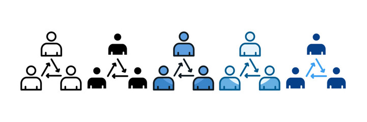 Lean Management Icon Set Multiple Style Collection