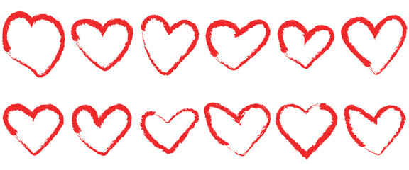 Webheart, red heart, love, romantic, valentine, valentine’s day, vector, icon, set, 
illustration, collection, artistic, symbol, editable, design, isolated, decoration, 
shape, passion, emotion,