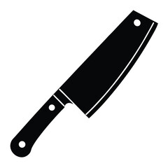 knife on a white background