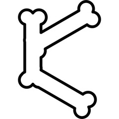 Bone Anatomy Icon