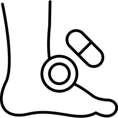 Pain Relief Medications Icon