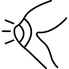 Knee Rehabilitation Icon