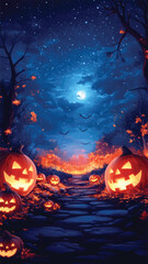 Enchanted Halloween Landscape