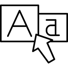 Font Selection Icon