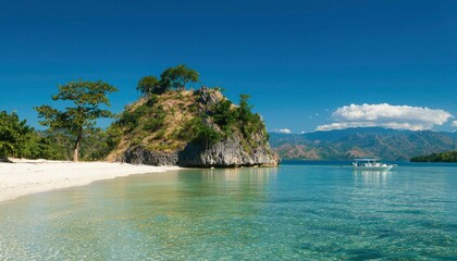 Obraz premium Tropical island paradise (1)