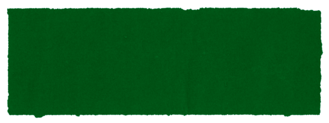 texture background rectangle old green paper torn on transparent background