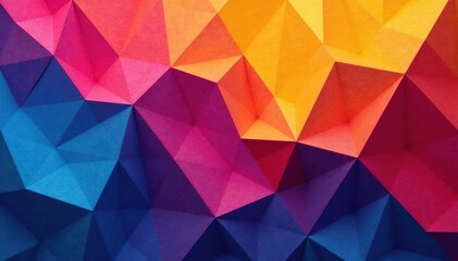 Fototapeta premium Abstract geometric shapes, flawlessly interwoven, simple, pattern, bright