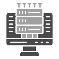 Fototapeta premium Servers Icon