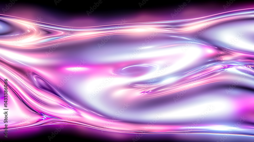 Poster vibrant abstract geometric textures digital art colorful background. fluid motion abstract art digit