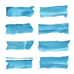 Obraz premium set of torn paper