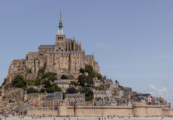 Fototapeta premium Mont-Saint-Michel Abbey