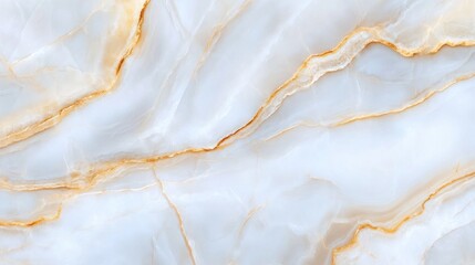 White Onyx Marble with Golden Veins Texture
