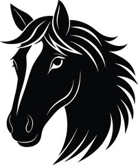 horse head silhouette