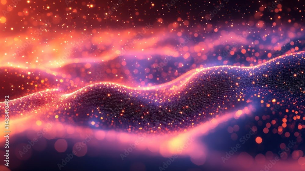 Poster abstract digital particle flow