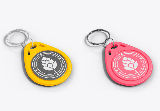 Key Tag Mockup