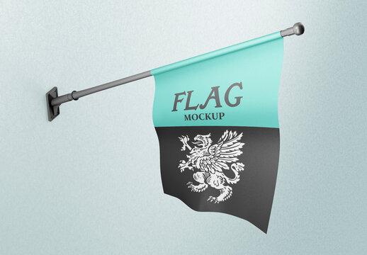 Flag mockup