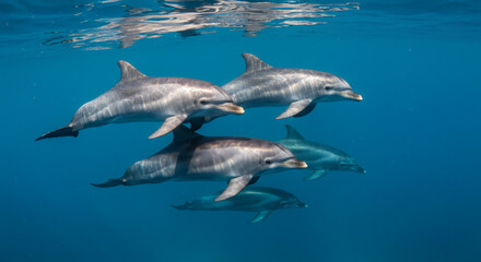 dolphin in the water