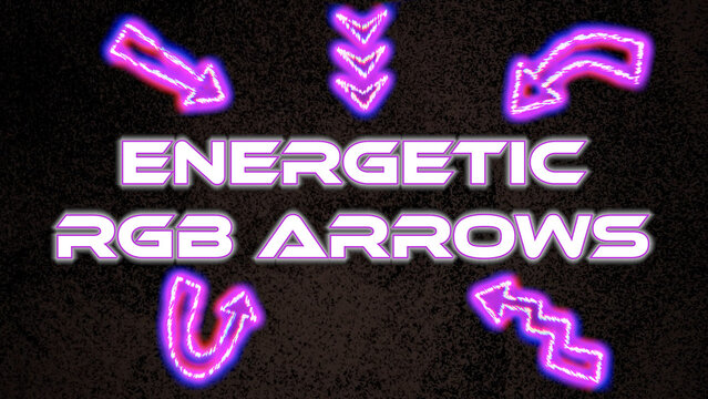 Energetic RGB Arrows